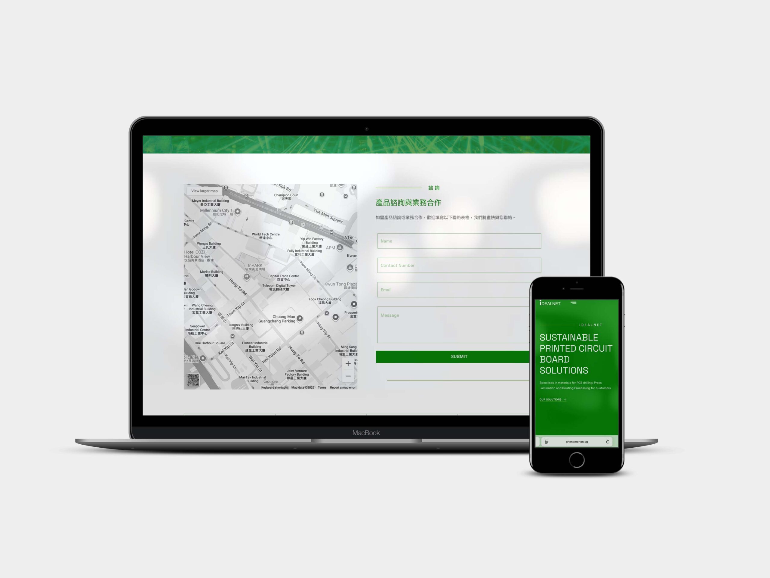 IdealNet Web Design Case Study | Modern Business Website