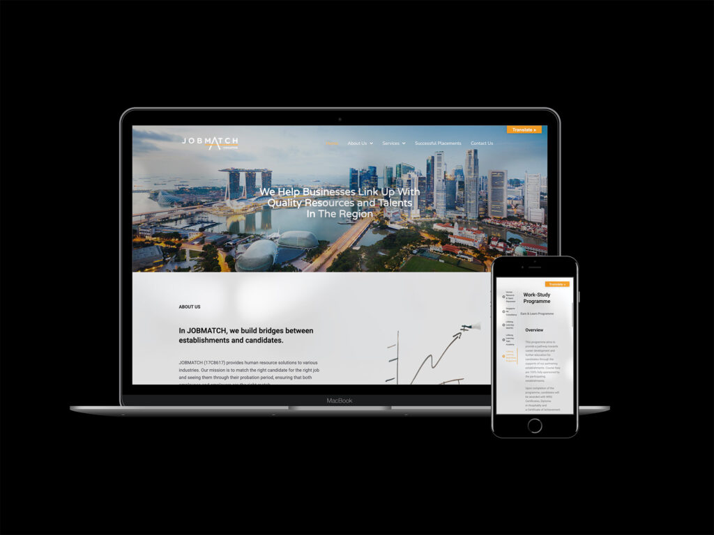 Discover the Jobmatch WordPress web design case study, showcasing a modern recruitment website built for seamless job search and employer engagement.