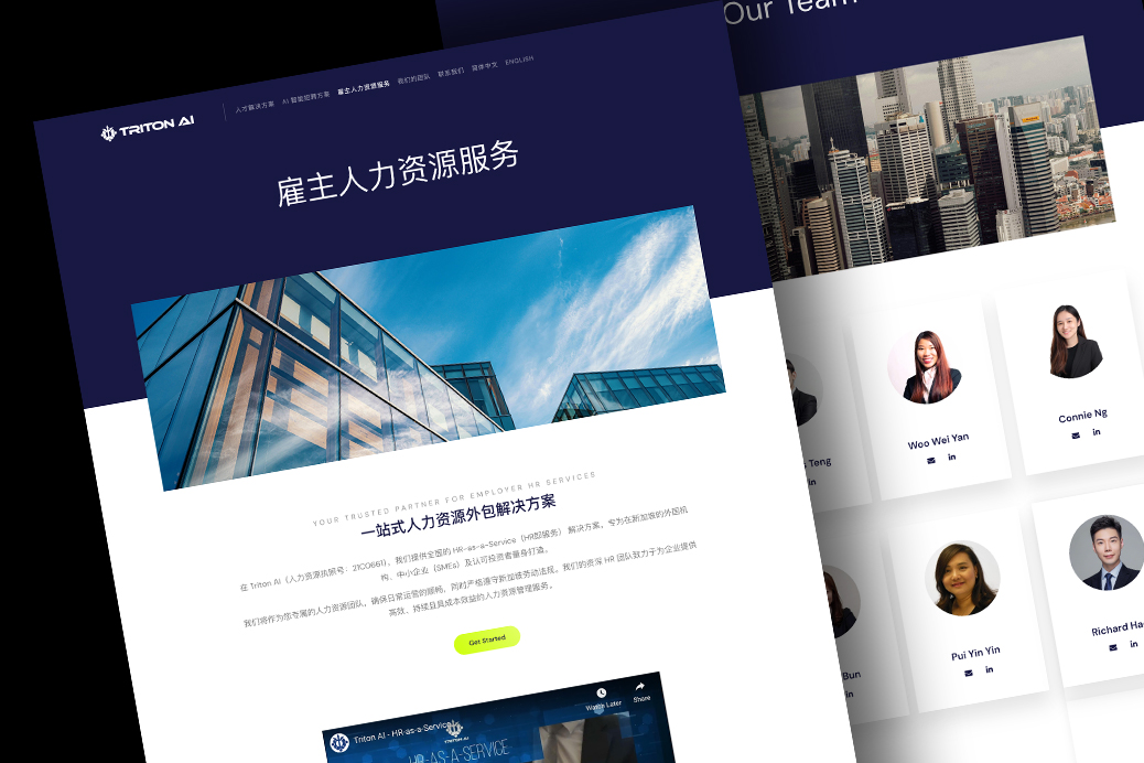 Triton AI Web Design Case Study | Talent Resource Solutions